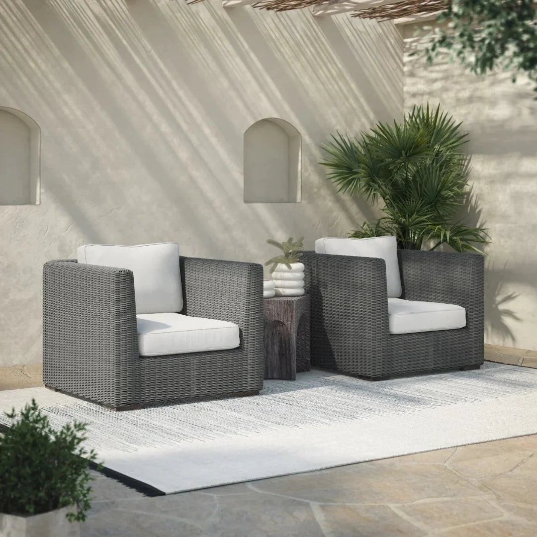 3-Piece Club Chair and Ottoman Set