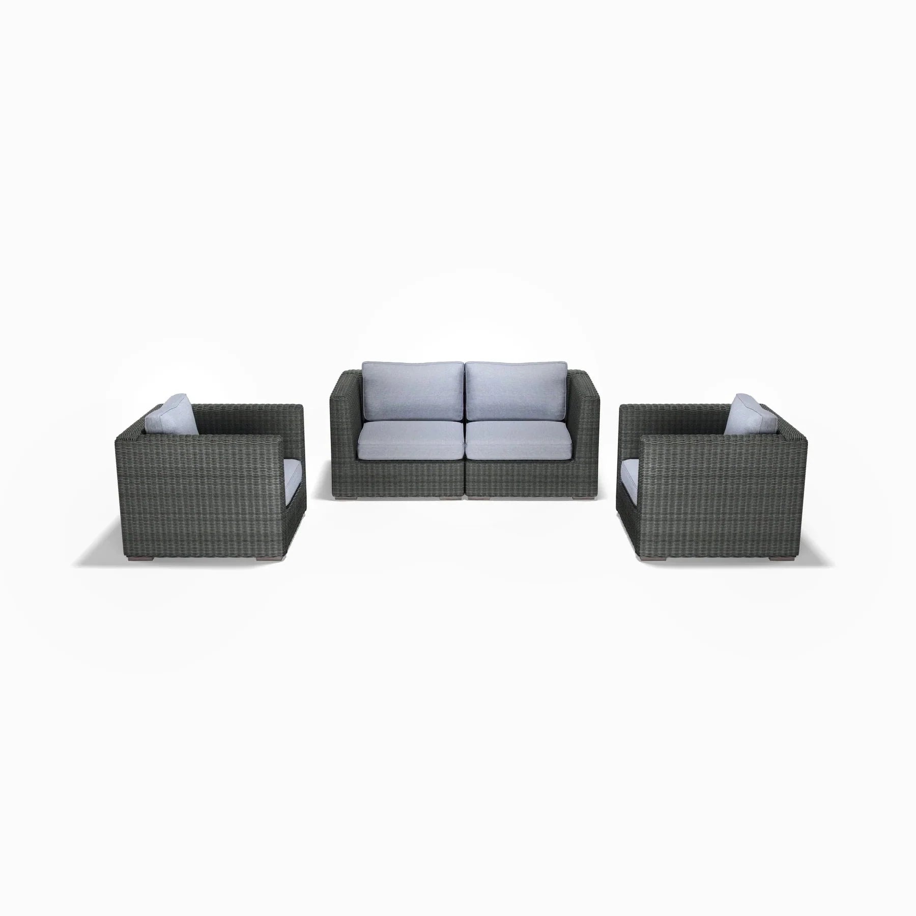 4-Piece Loveseat and Club Chair Set