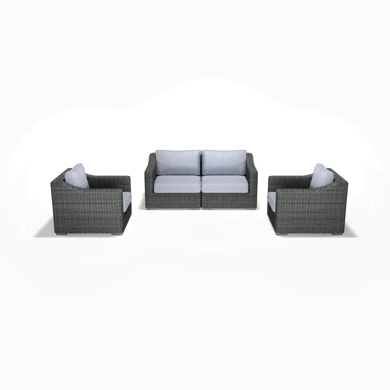 4-Piece Loveseat and Club Chair Set