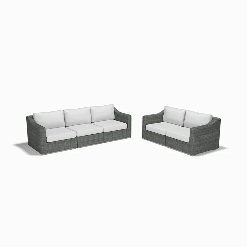 5-Piece Sofa and Loveseat Set