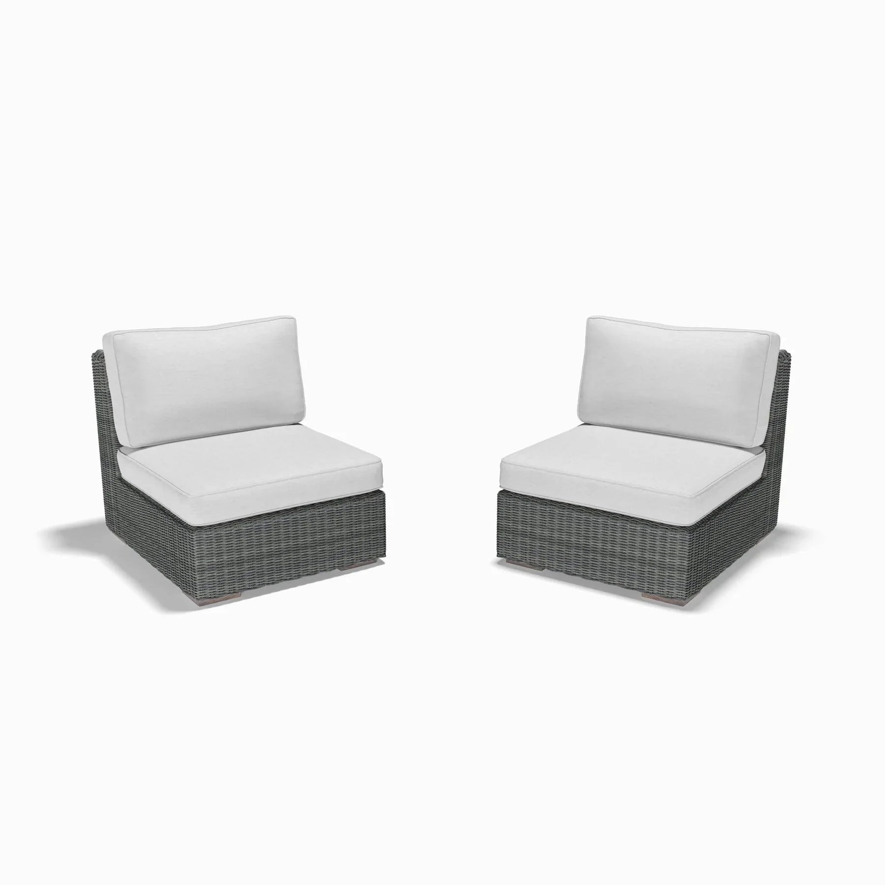 Armless Chair Set